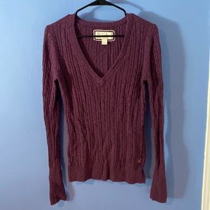 American Eagle Vintage Cable Knit Sweater
